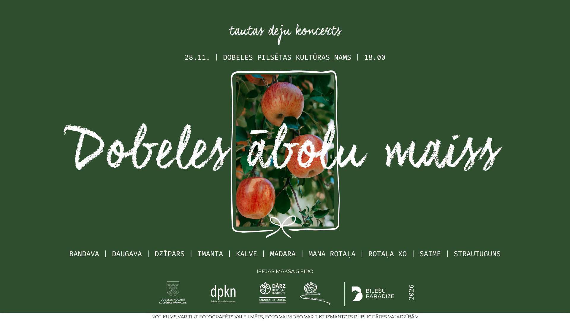  DOBELES ĀBOLU MAISS
