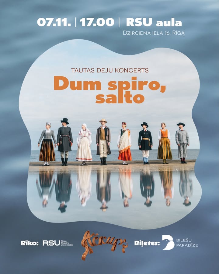 Tautas deju koncerts "Dum spiro, salto"